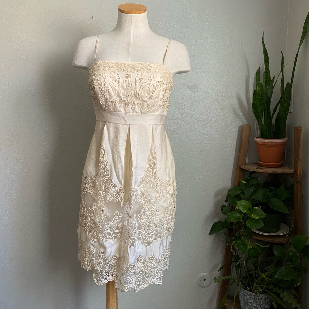 Sue Wong beaded mini dress